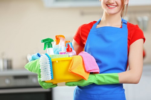 Professional oven cleaning in Brixton with a spotless kitchen appliance