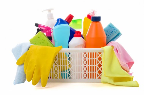 Brixton domestic cleaners tidying a modern kitchen