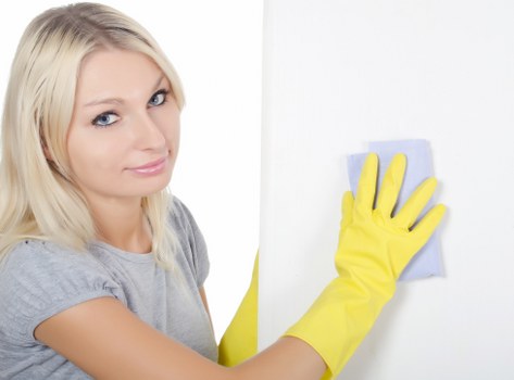Living room deep cleaning in a Brixton property
